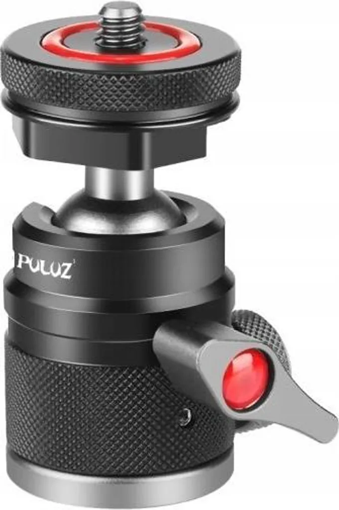 Support rotule caméra 3D avec double griffe flash et fixation 1/4 pouce - 8