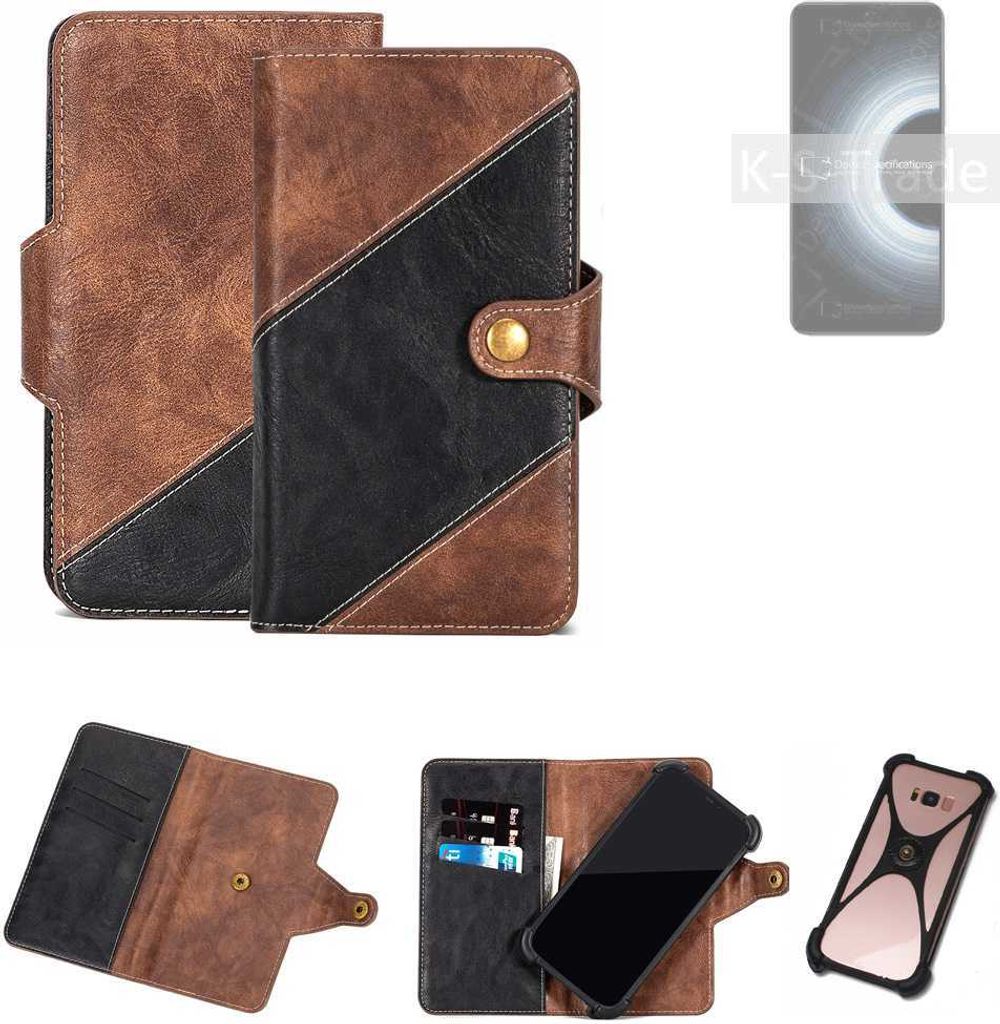 K-S-Trade Handyhülle Schutzhülle Bookstyle Case kompatibel mit Xiaomi Redmi K50 Ultra Klapphülle Cover Hülle Schutztasche 1x