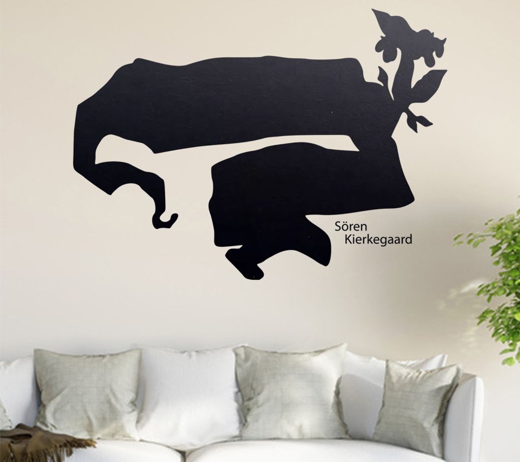 Verstehen kann man das Leben ... Wandtattoo in 6 Größen - Wandaufkleber Wall Sticker - Dekoration, Küche, Wohnzimmer, Schlafzimmer, Badezimmer