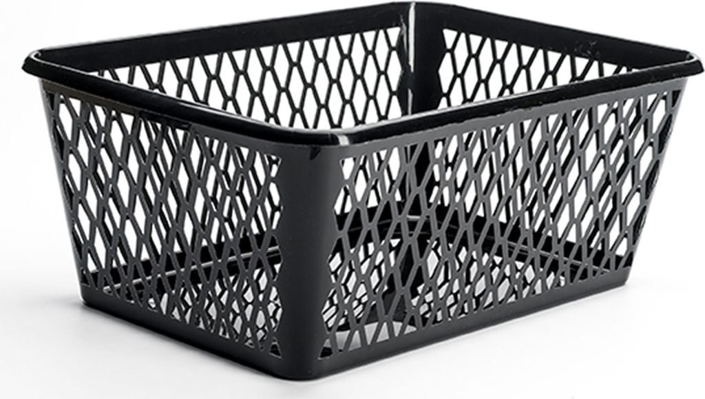 EUROHOME Aufbewahrungskorb, Kunststoff, schwarz, Produktbild 