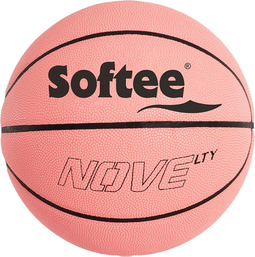 Cerceau de Basket-ball Rose Multicolore Softee avec Filet Résistant