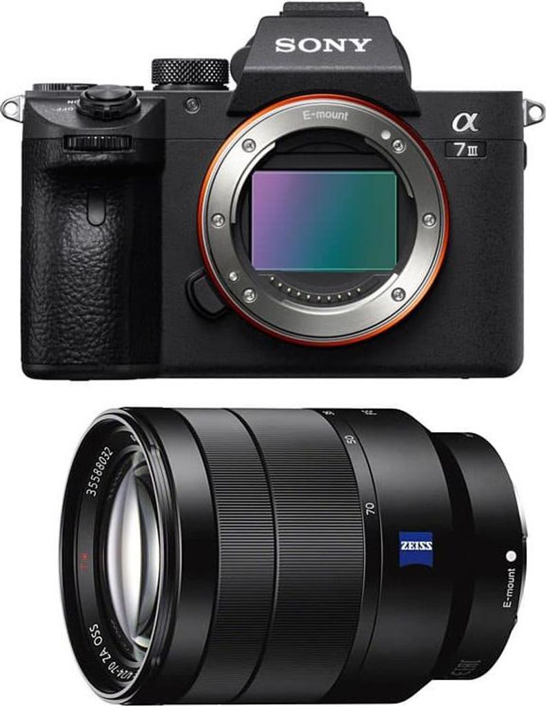 SONY ALPHA 7 III + FE 24-70 f/4 Produktbild 