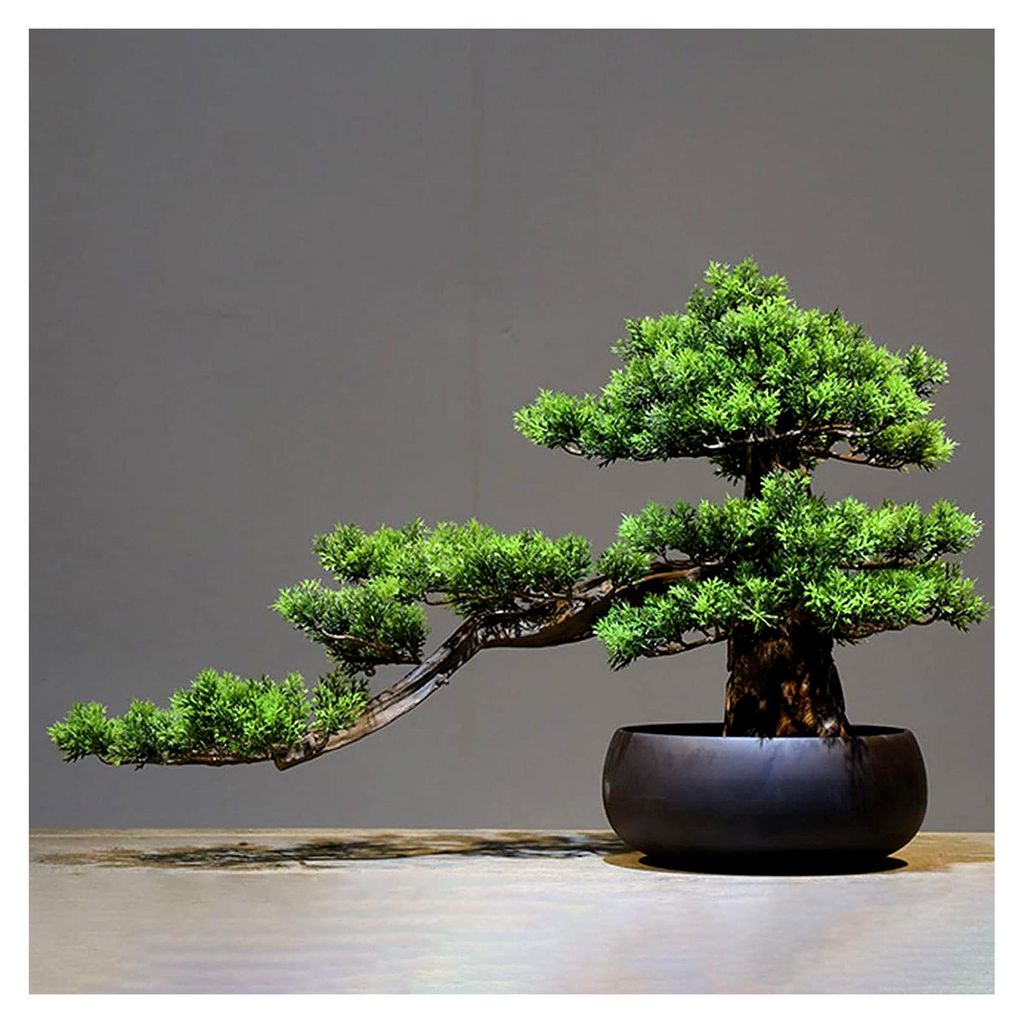 Künstliche Bonsai-Pflanze Kiefer für Dekoration im Innen- und Außenbereich