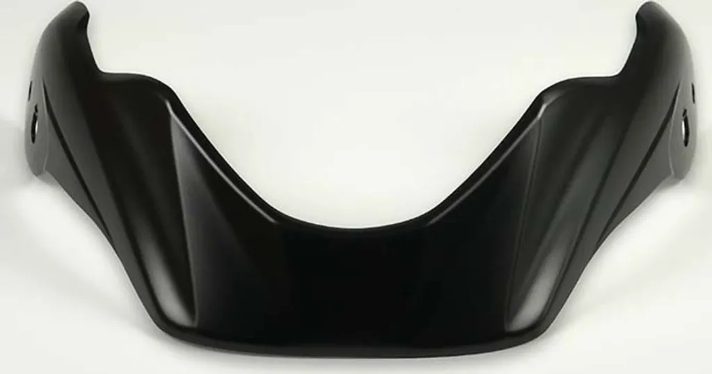 Casque de Moto Jet ARAI RAM Noir Mat avec Visière Longue et Peak