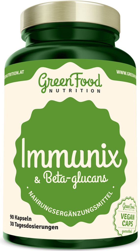 GreenFood Nutrition Immunix & Beta-Glucane 90 Kapseln