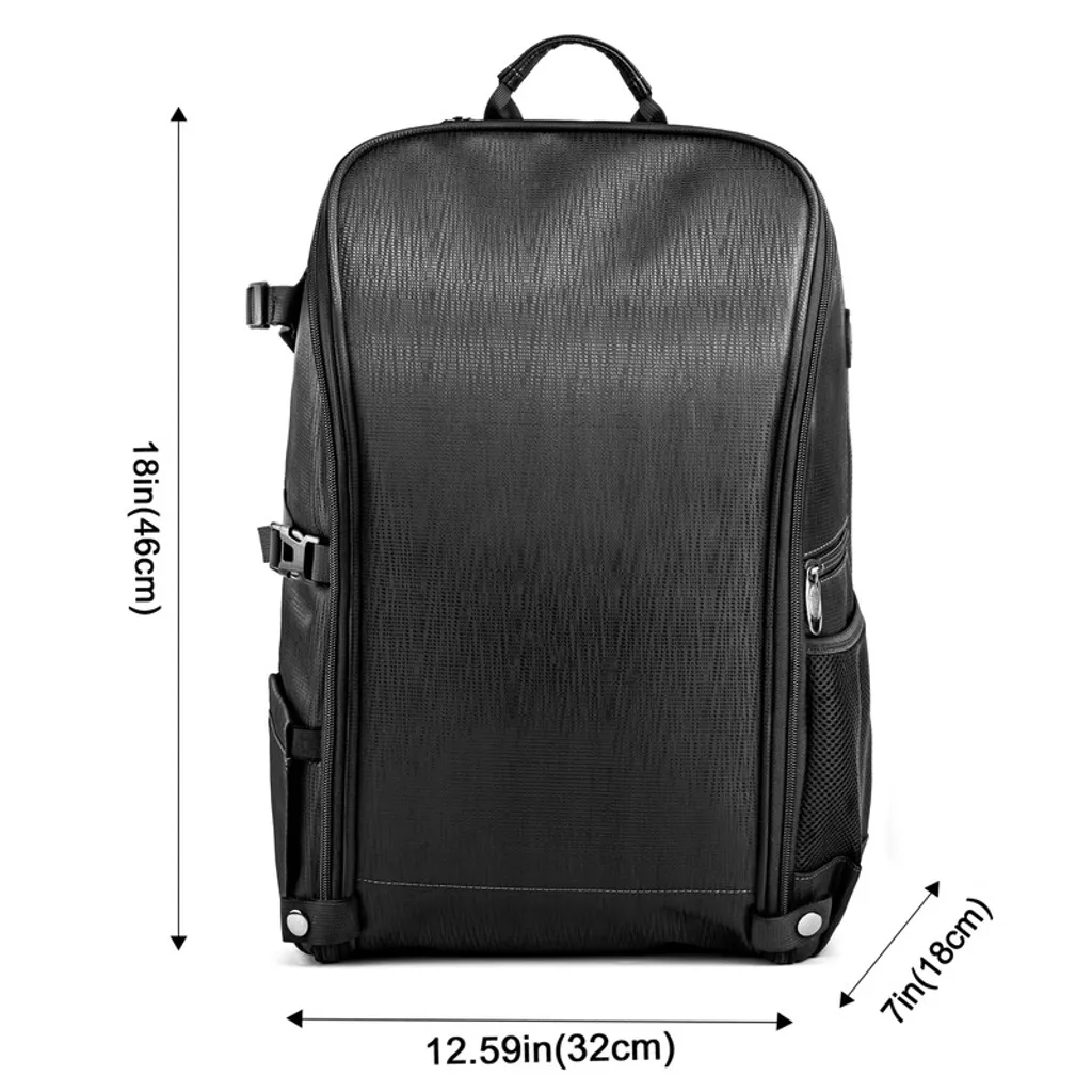 Sac à dos drone FPV rembourré avec compartiments modulables noir mat - 3
