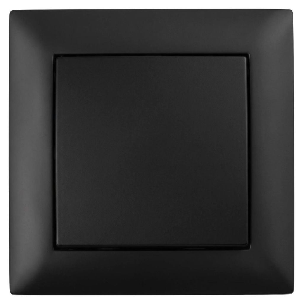 Włącznik Pojedynczy Toolight Jnh006-W + Ramka Black Zdjęcie produktu 