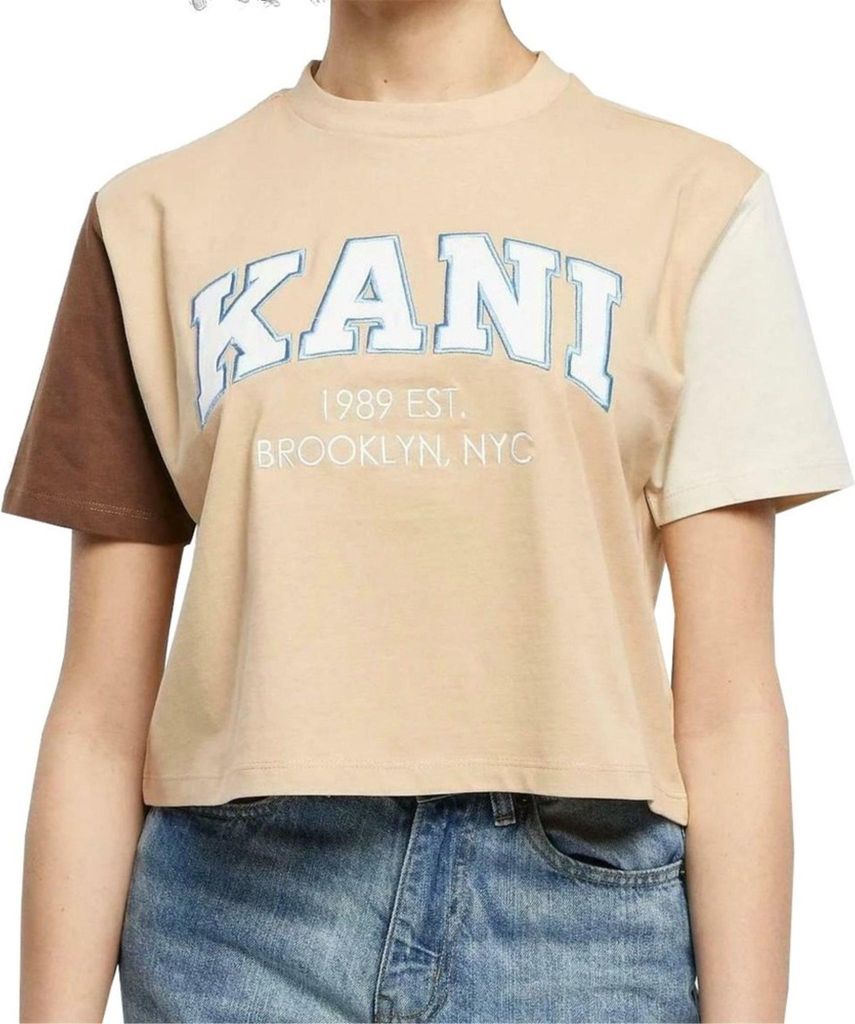 Karl Kani T-shirt Serif Crop Block Tee 6130858 S