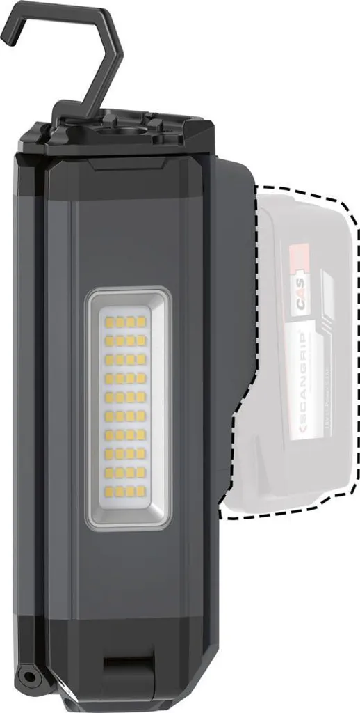 Projecteur LED double Scangrip Duo Connect idéal pour rénover vos ateliers - 8