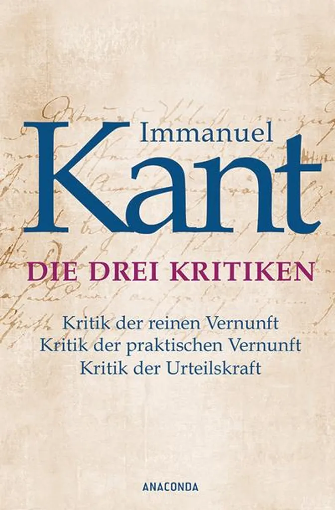 Coffret des 3 Critiques de Kant en un volume pour réussir l'agrégation