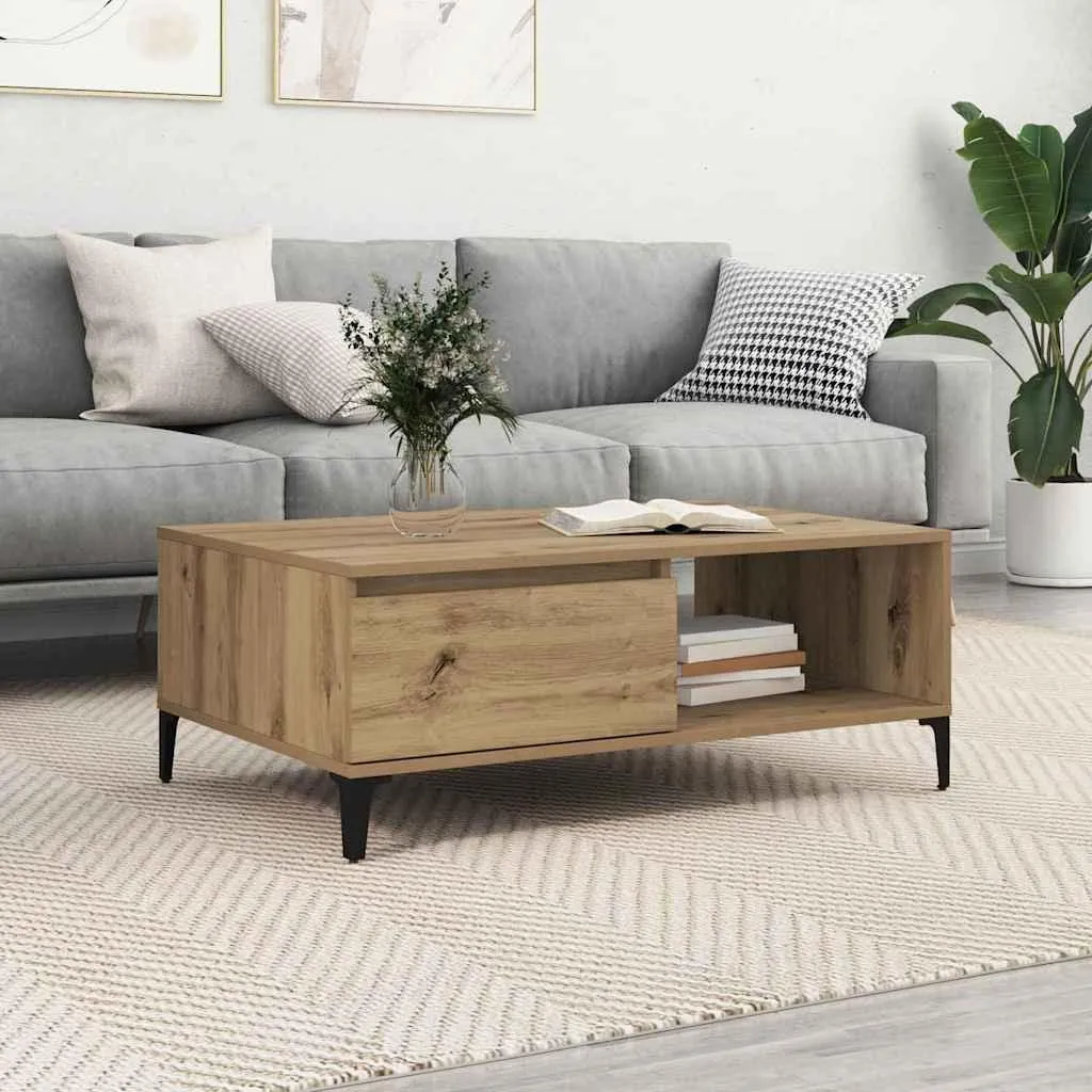 Tavolino Basso Rovere Artisan Maison Exclusive 90x60x35 cm Design