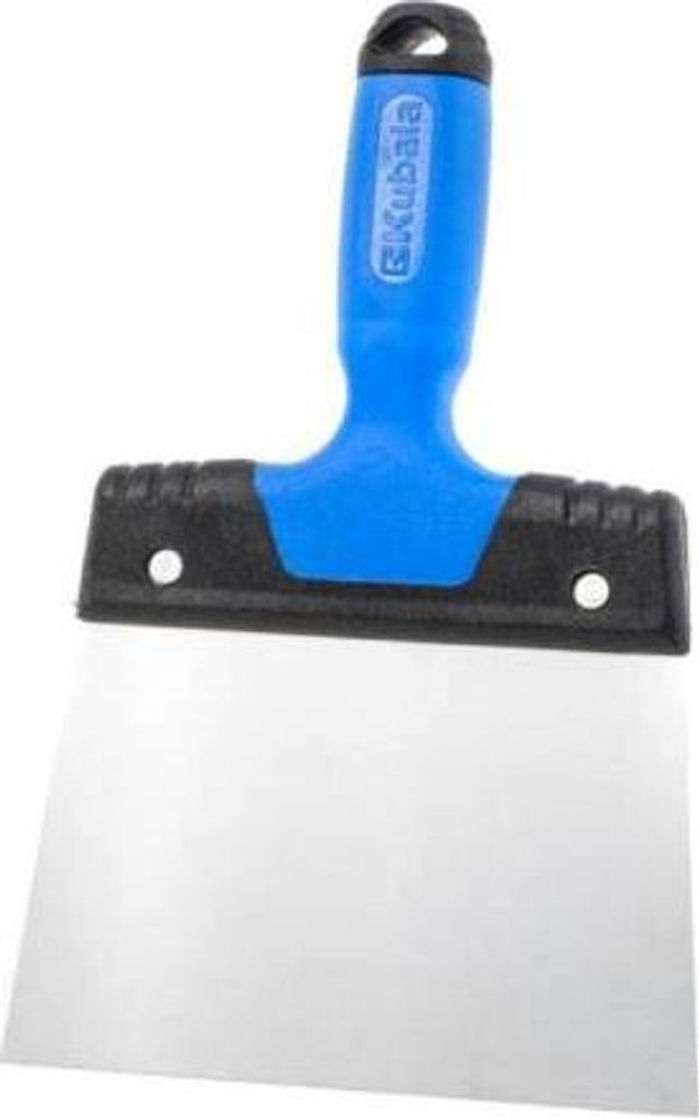 Kubala Stainless steel spatula width 120, 2 component plastic handle G-7