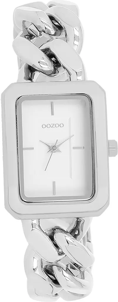 Oozoo Timepieces C11270 Argento - Orologio Rettangolare da Ufficio