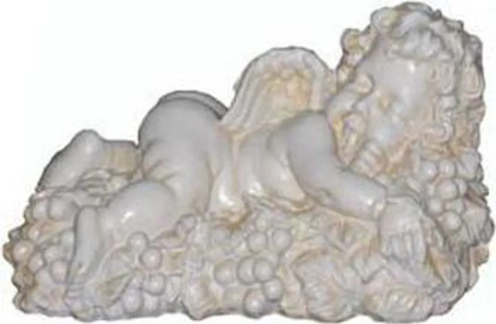 Statue sculpture moderne 24 cm pour meuble vide décoration chic