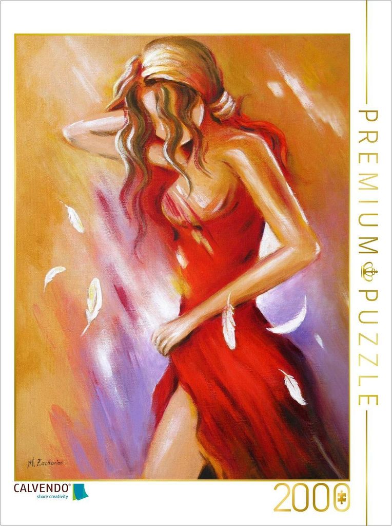 CALVENDO Puzzle Kunst der Verführung | 2000 Teile Lege-Größe 90x67cm Foto-Puzzle für glückliche Stunden