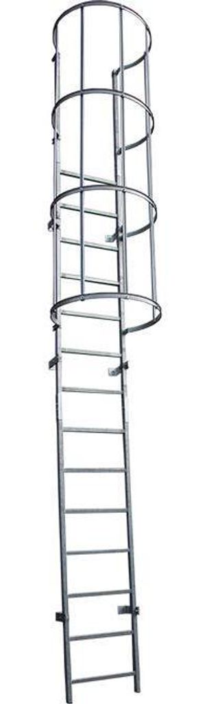 Drabest | Drabina ewakuacyjna stalowa - 6-8 M - nośność 150 Zdjęcie produktu 