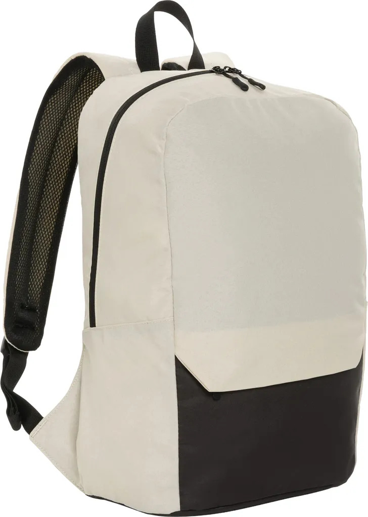 Sac à dos informatique écologique pour PC portable Kazu XD872 Blanc