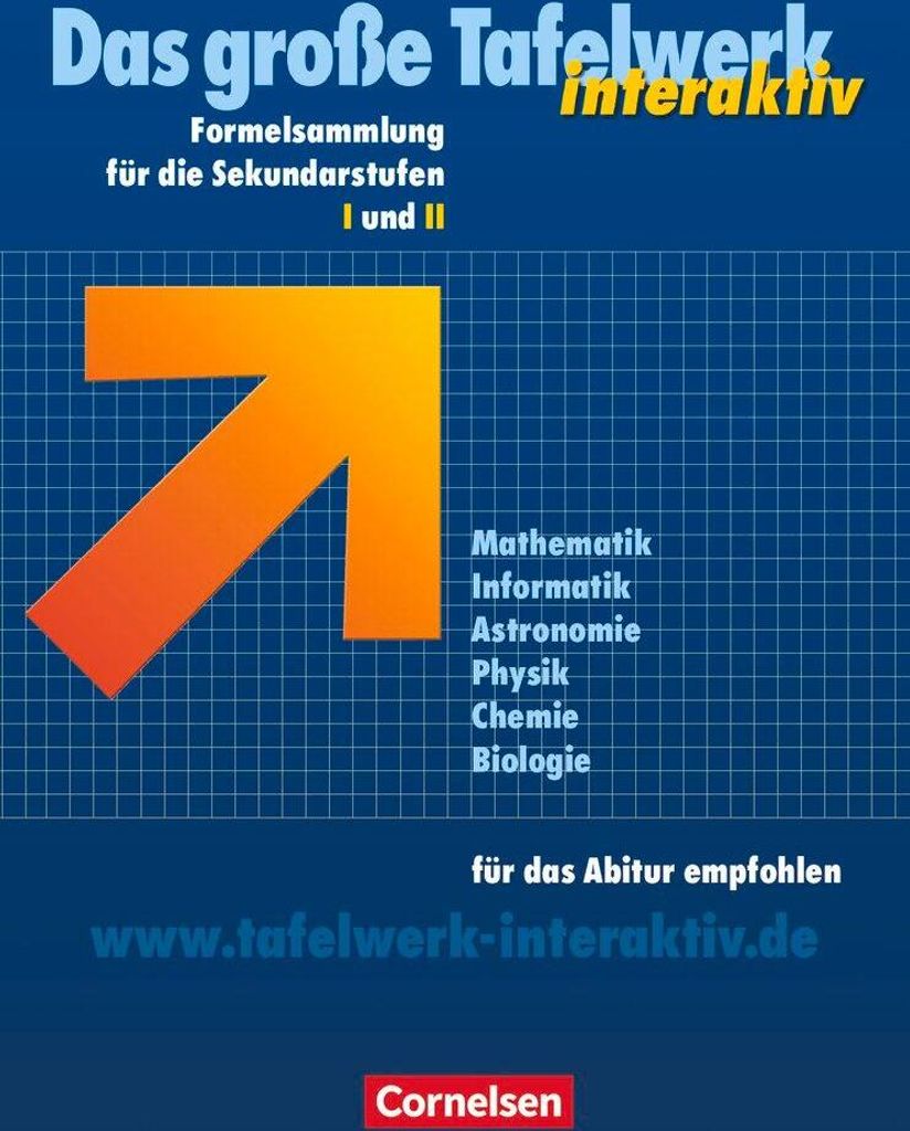 Das große Tafelwerk interaktiv. Allgemeine Ausgabe