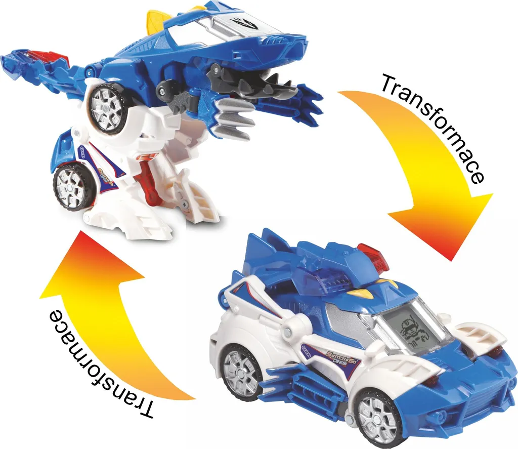 Dinosaure Transformable Teryk Vtech - Robot Interactif avec Sons et LCD - 2