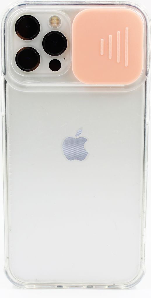 Hülle für Apple iPhone 13 Mini - Kameraschutz Handy Schutzhülle Transparent Case - Rosa