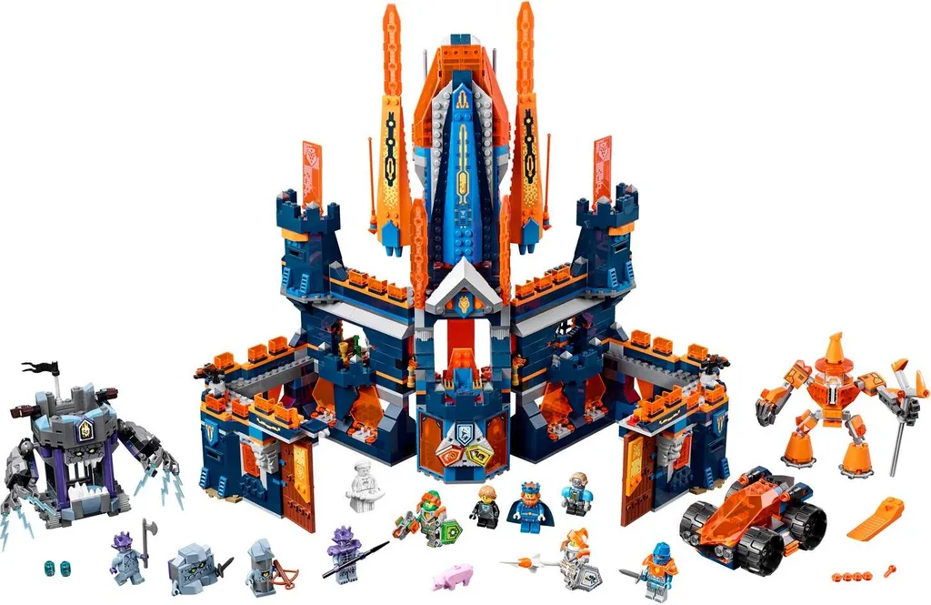 Grand château LEGO 70357 Nexo Knights interactif et transformable