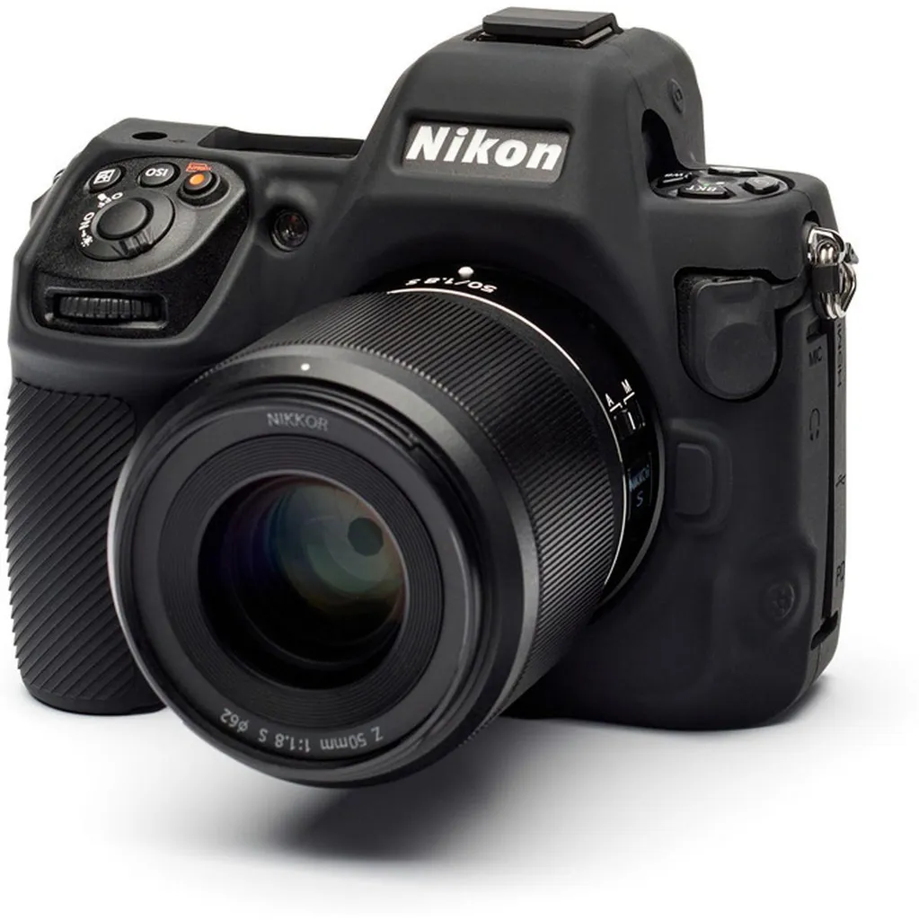 Protection en silicone pour Nikon Z8 Easycover noir : Coque de boîtier