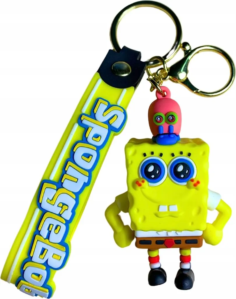 Portachiavi per auto SpongeBob SquarePants 3D