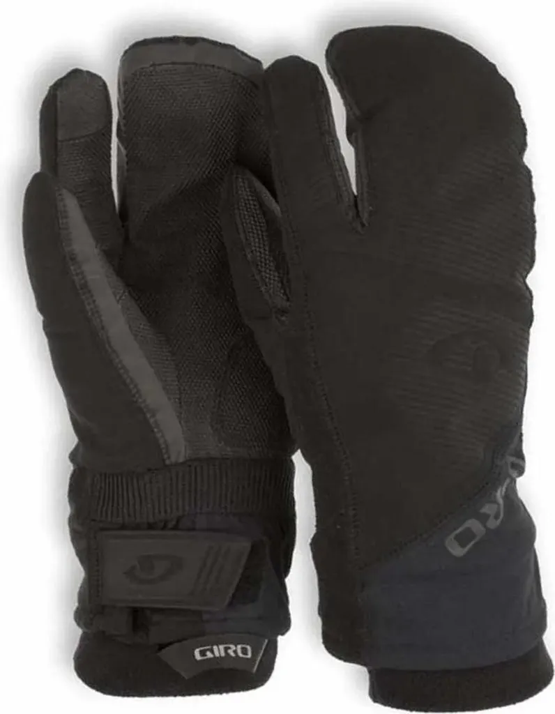 Gants Giro Wi Proof 100 Noir S - Fini les Mains Froides à Vélo l'Hiver