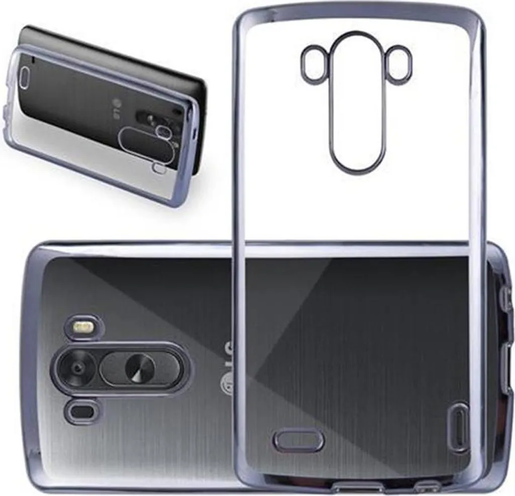 Offerta Cover LG G3 Cadorabo - Custodia TPU Silicone Nero Prezzo Top
