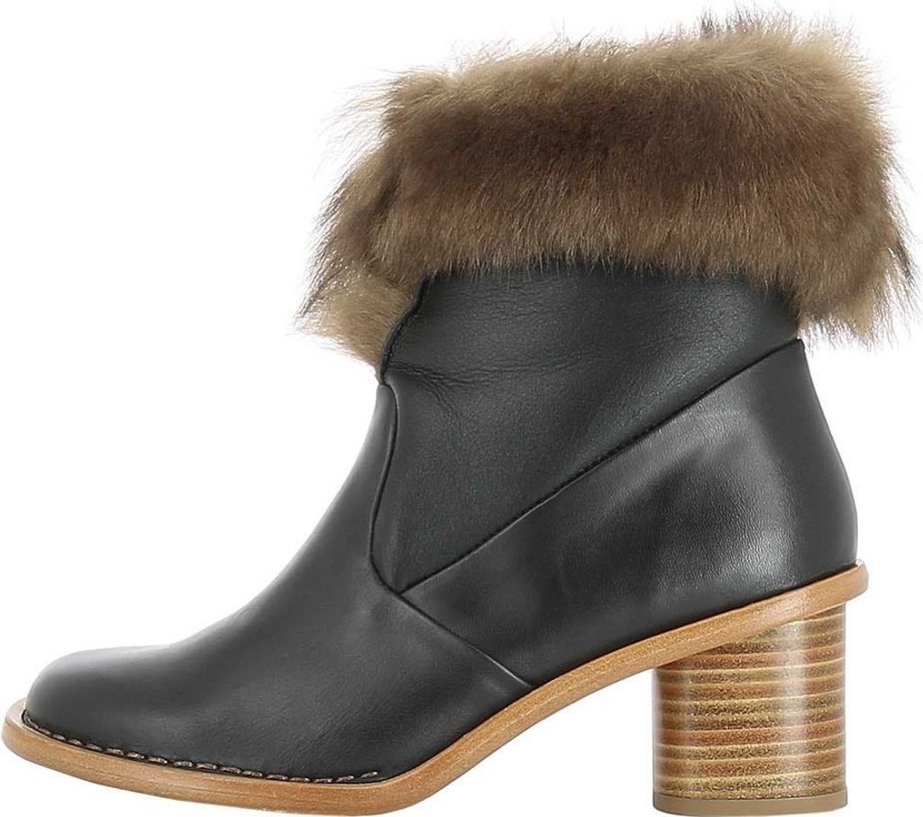 Neosens Absatzschuhe Damen S578 RESTORED SKIN-HAIR EBONY / DEBINA Farbe Schwarz