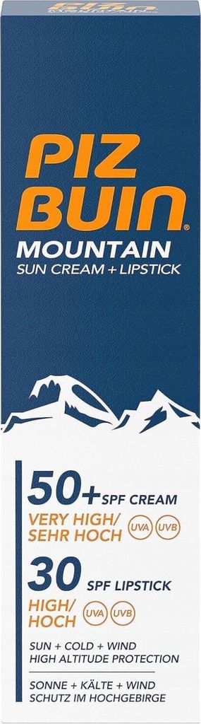 Piz Buin MOUNTAIN Krém SPF 50 a Rtěnka SPF 30 20 ml Obrázek produktu 