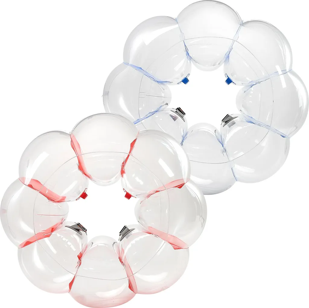 Balle de Bubble Foot Gonflable 1,2m Lot de 2 pour Jeux de Plein Air
