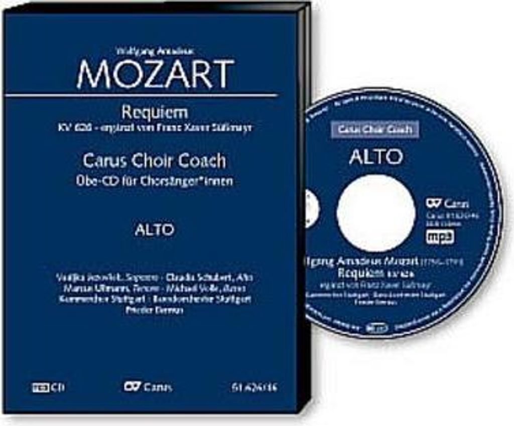 Requiem d-Moll KV626 - Chorstimme Alt