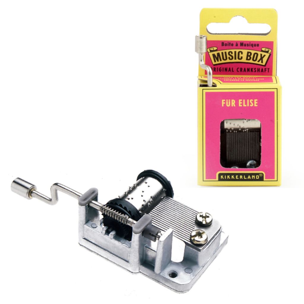 carillon Per Elise 4 x 5 cm acciaio inox argento Immagine del prodotto 