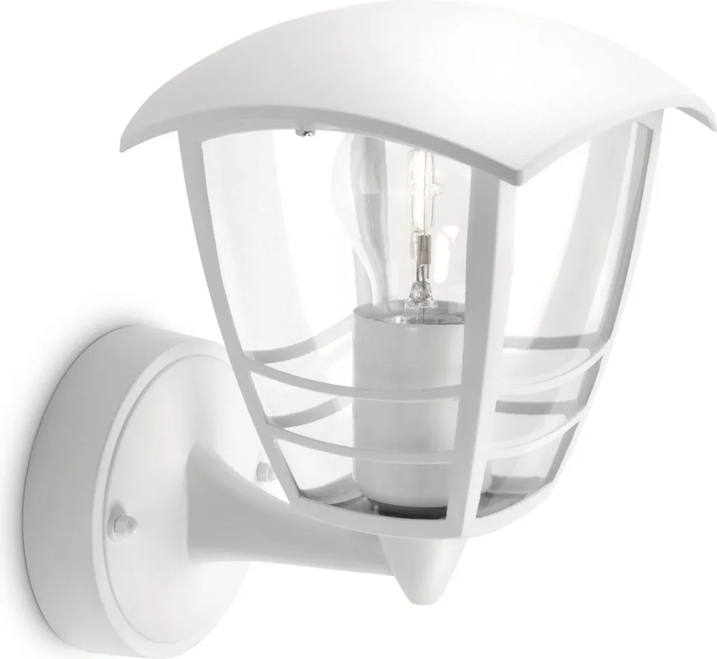 PHILIPS myGarden Creek Applique Murale Extérieure Noire 1 x 60W culot E27