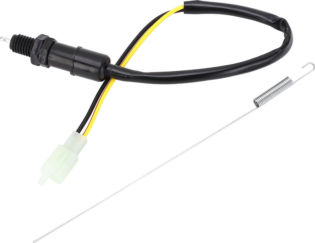 Motorrad -Heckbremslichtschalter mit Federkit 2 Draht 400 mm lang sicherer Anschluss universeller Anpassung für ATV