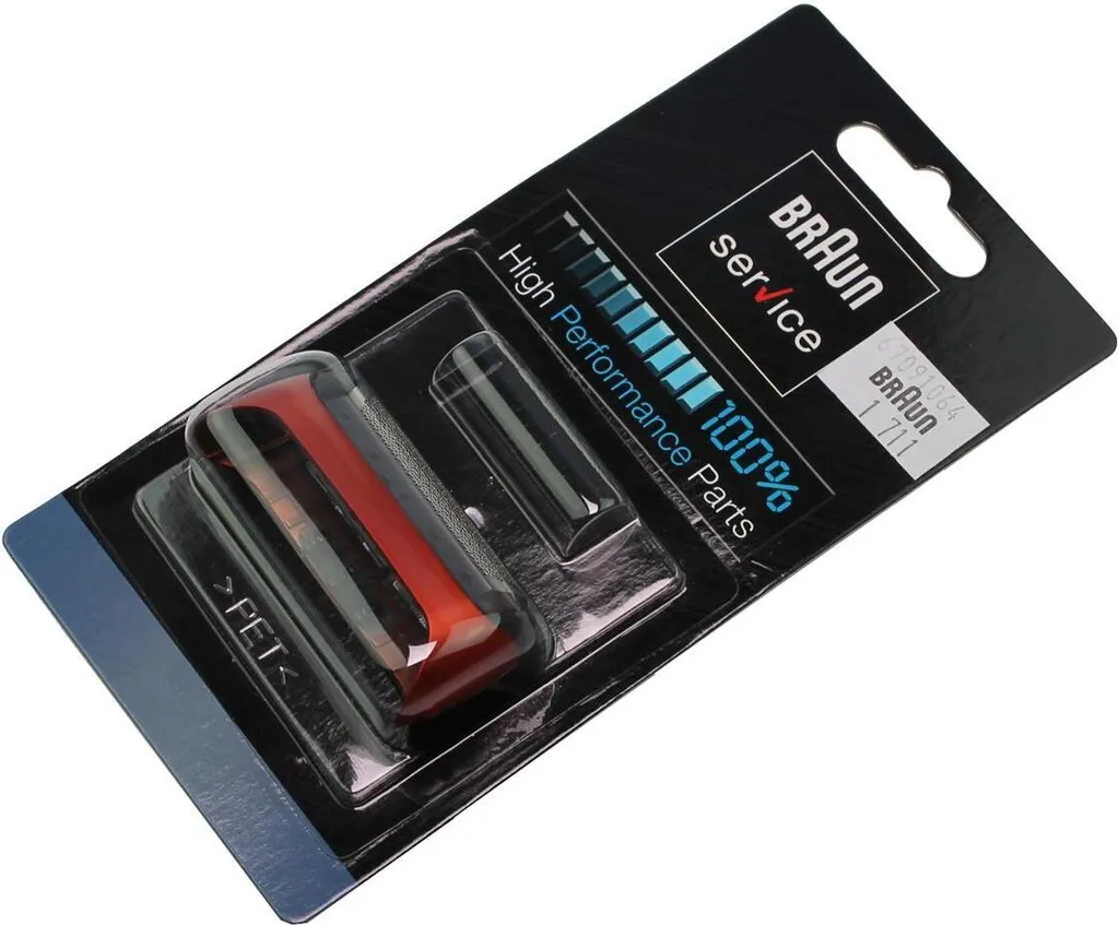 Braun Lamina 67091064 per CruZer 3 | Ricambio Rosso Originale Braun