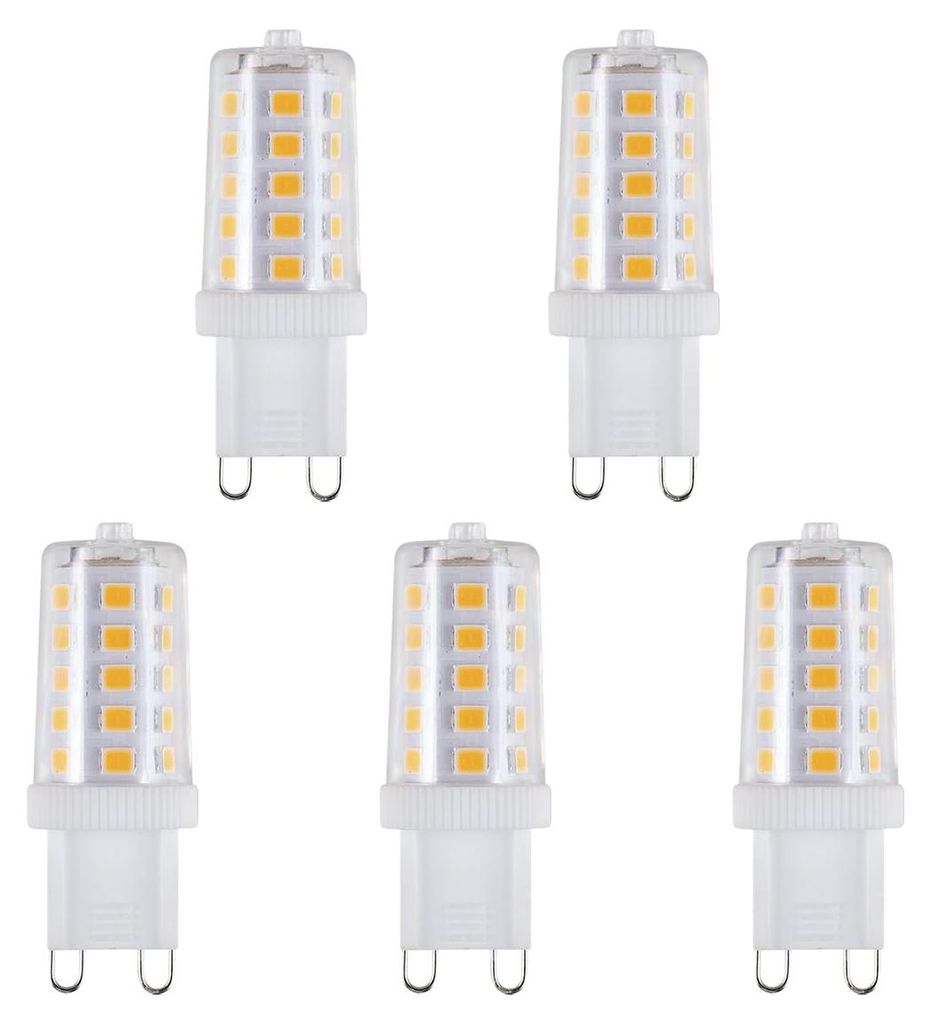 SPL G9 LED Röhrenlampe 3W 260lm 2700K Warmweiß 230V Dimmbar 5 Stück
