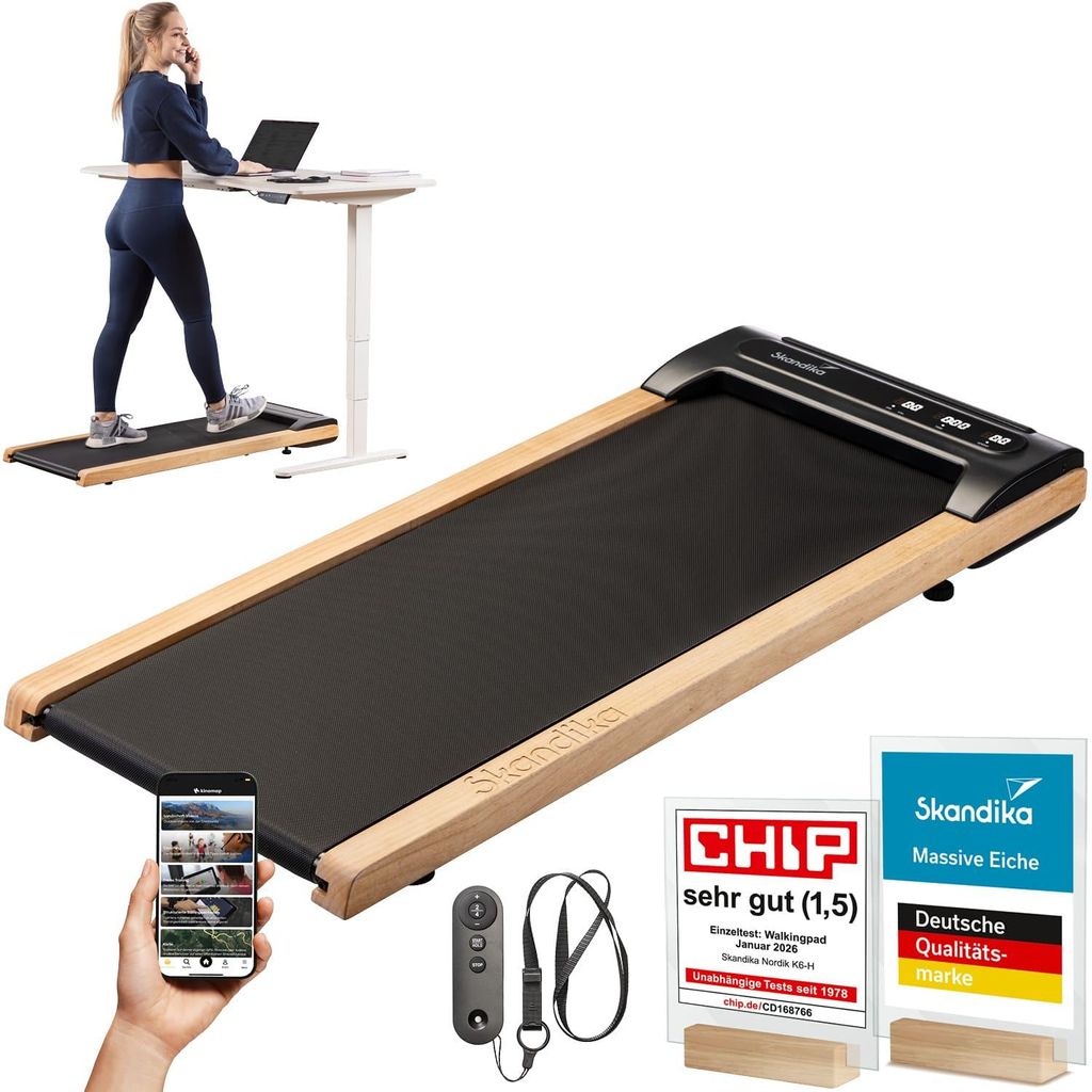 Skandika Walking Pad Nordik K6-H | Laufband für zuhause, 6 Produktbild 