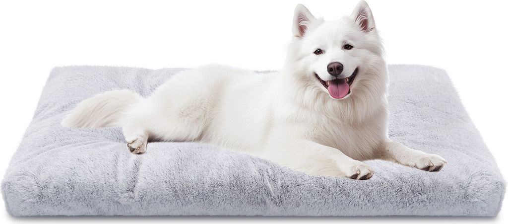 Hundebett Hunde Waschbar rutschfeste Unterseite, Flauschig Produktbild 