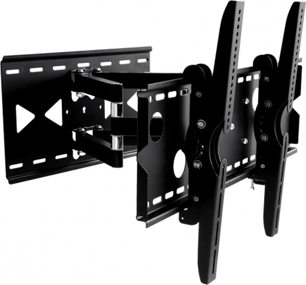 Support mural TV articulé 32-60 pouces noir en métal Multioffice ART AR-24