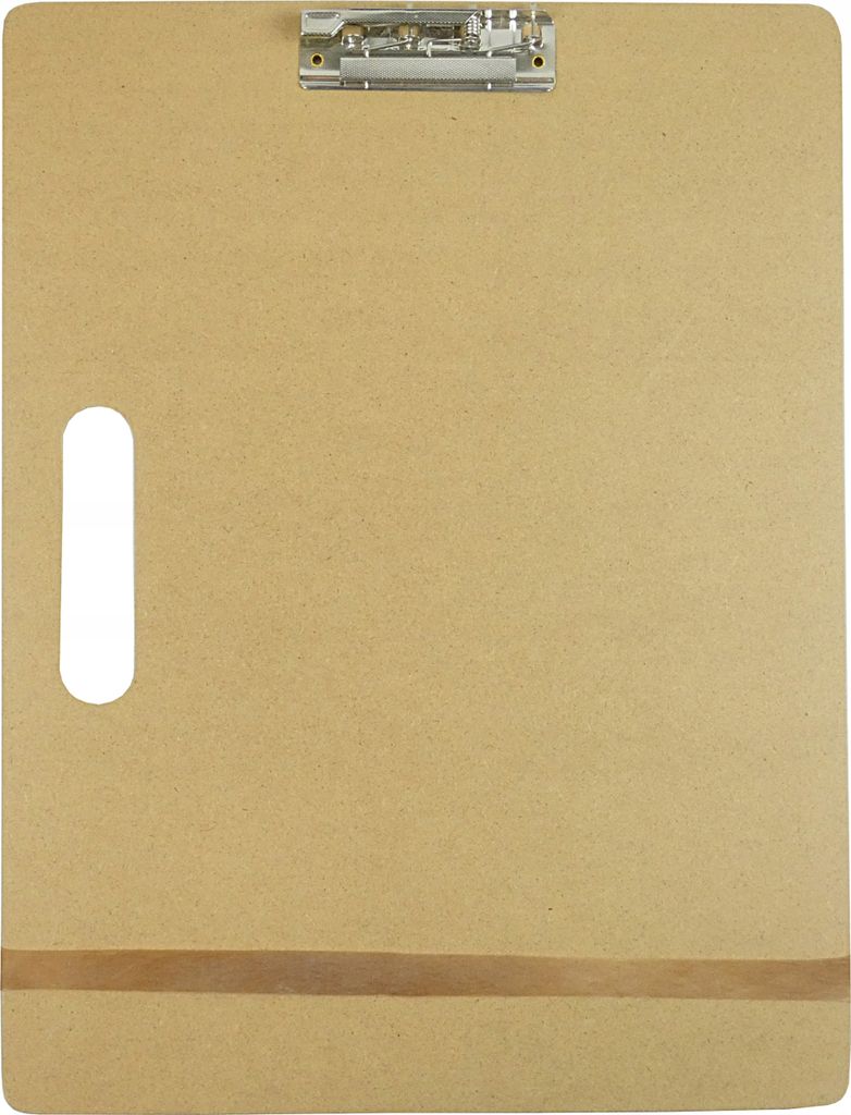Zeichenbrett A3 mit Klemme 30x40 cm – Zeichenunterlage Holz Clip Board