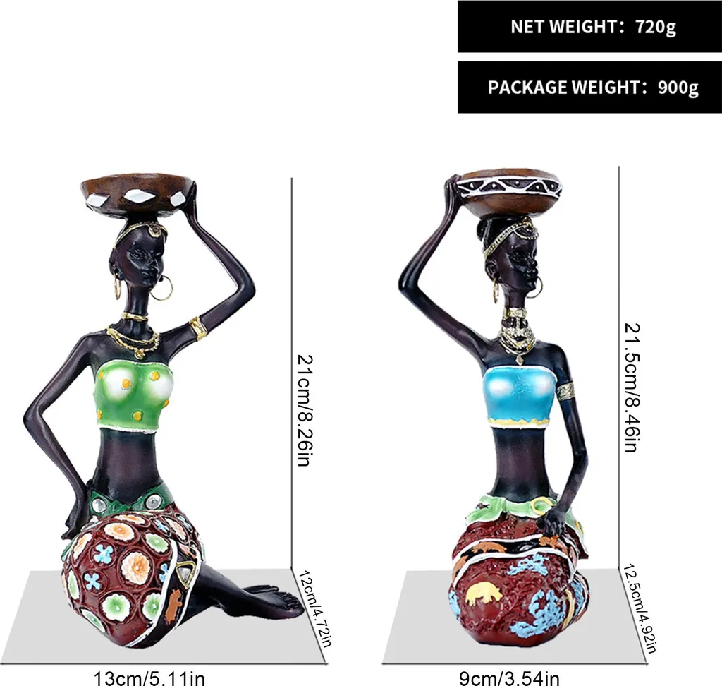 Bougeoirs Statues Stables et Robustes pour Décorer un Buffet sans Risque - 3