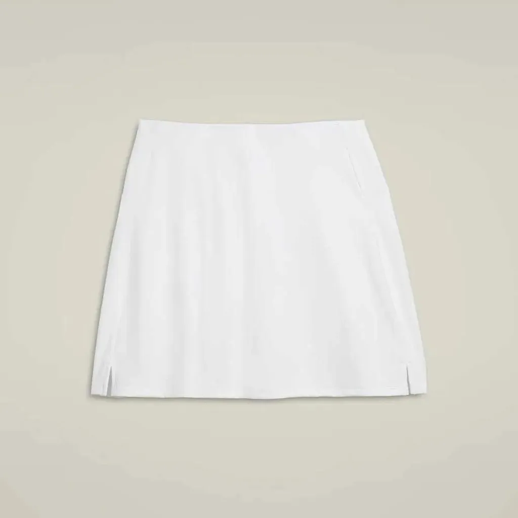 Jupe Wilson Team Flat Front Blanche Taille S - Confort et Mobilité