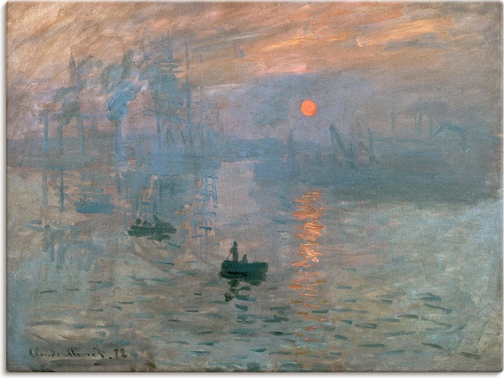 Claude Monet: Impression (Sonnenaufgang). 1872, Produktbild 