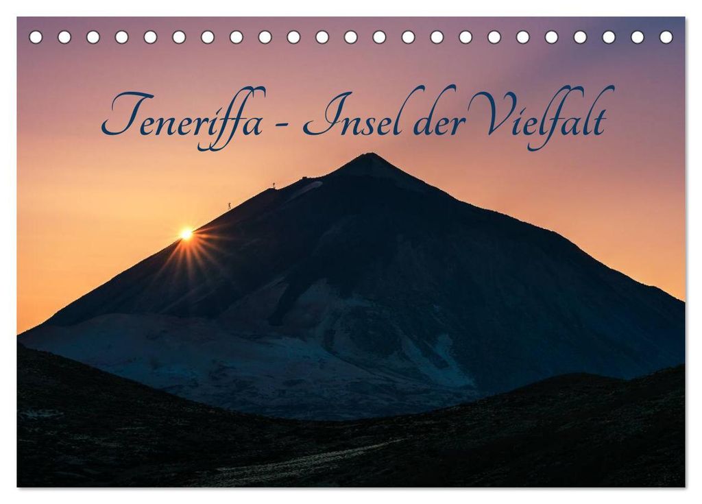 Teneriffa - Insel der Vielfalt (Tischkalender 2027 DIN A5 quer), CALVENDO Monatskalender