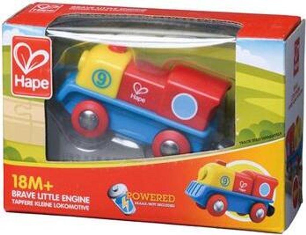 Hape tapfere kleine Lokomotive E3820 Spielzeugeisenbahnen