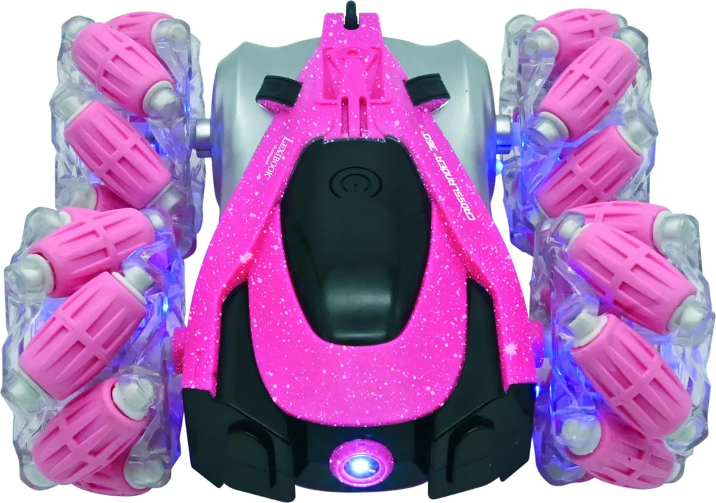 Crosslander 360+ Rose : Voiture Télécommandée Robuste Anti-Chocs