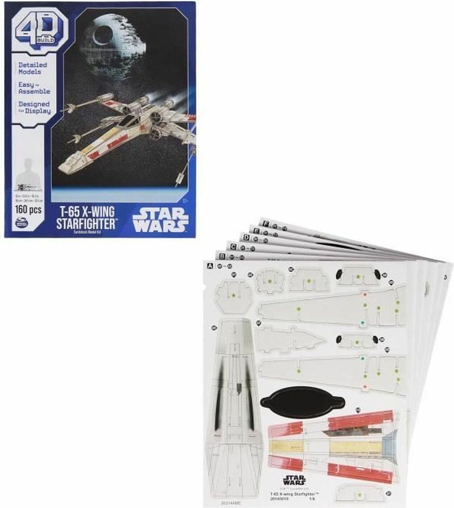 4D Build - Star Wars T-65 X-Wing Starfighter - Produktbild 