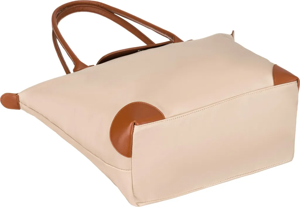 Peterson Striould: Borsa Professionale Donna in Marrone e Beige - 7